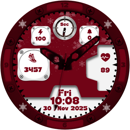 YSR Christmas Hybrid WatchFace app icon